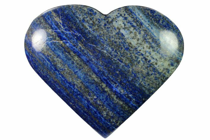 Polished Lapis Lazuli Heart - Pakistan #170948